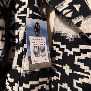 Women’s Sierra Black and White Jacket